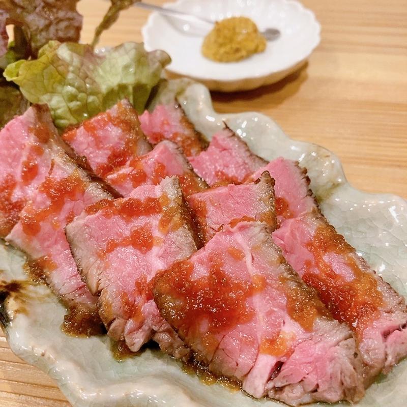 広島牛のローストビーフ(みこと屋)