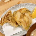 牡蠣の天ぷら（定食セット）