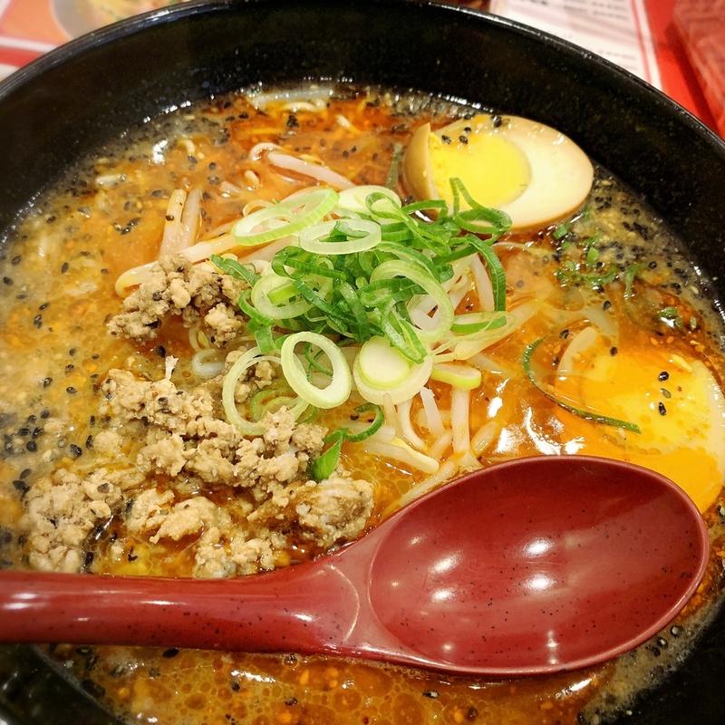 四川黒胡麻坦々麺(元祖 ぴかいち 月隈店)