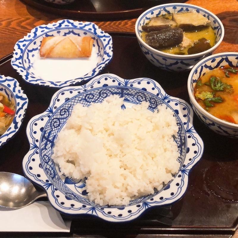 グリーンカレーセット(メナムのほとり )