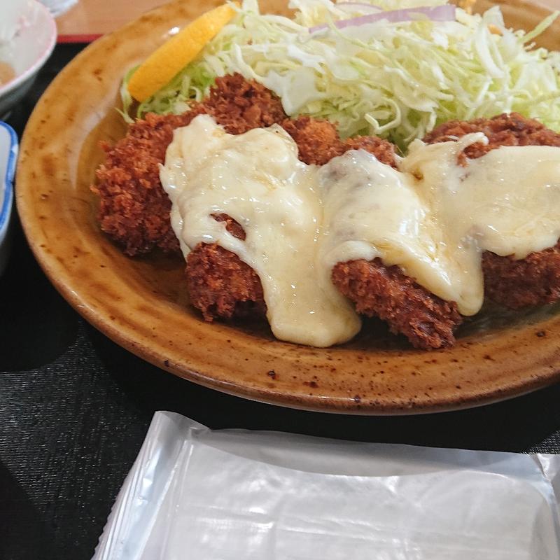 チーズひれかつ(とんかつ浅野)