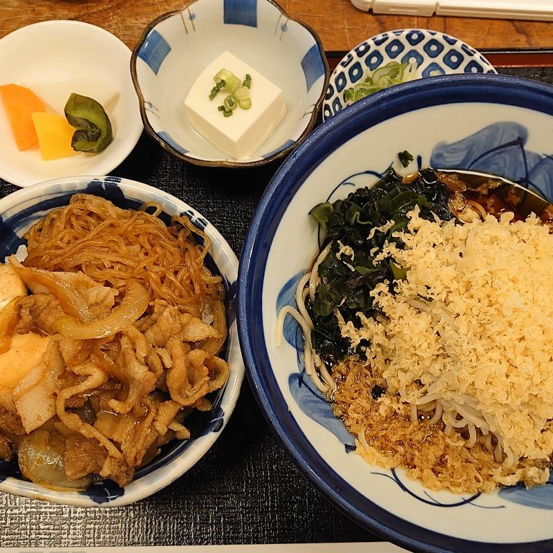 寿得広丼セット(日本そば酒場 寿得廣)