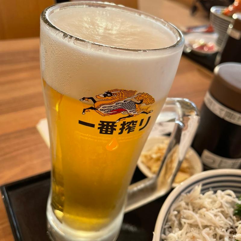 ビール(日本橋海鮮丼 つじ半 ららぽーと立川立飛店)