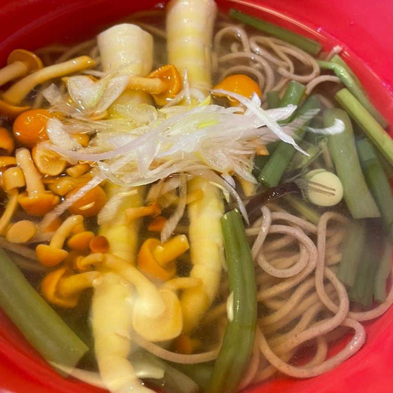 山菜そば(信州そば処 そじ坊 東久留米イオンモール店)