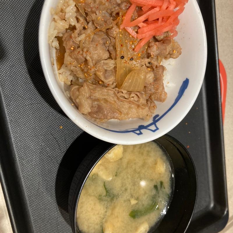 牛めし小盛(松屋 代々木八幡店)