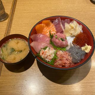 海鮮丼(魚河岸 丸天 みなと店)