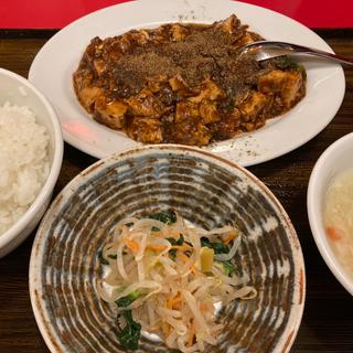 政宗麻婆豆腐定食(陳麻婆豆腐 麺飯館 新宿京王モール店)