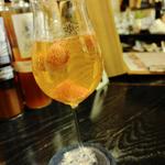 イチゴのビネガードリンク(Vinegar Bar Banksia)