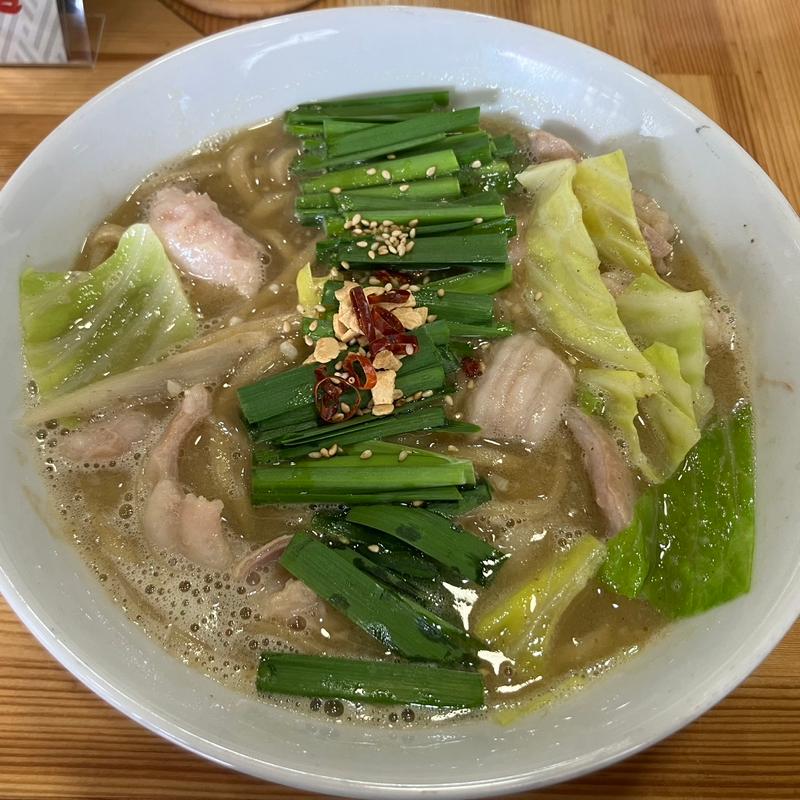 (限定)もつ鍋なラーメン(醤油)(桐麺 )