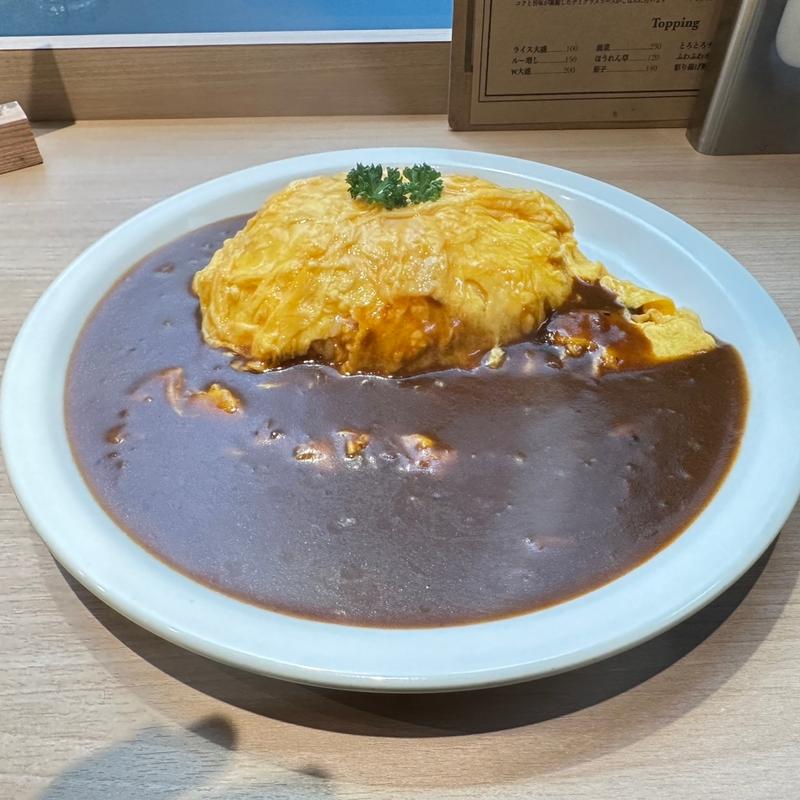 ふわとろオムレツカレー(東京咖喱 高輪台店)