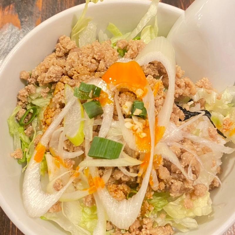 たんたん丼ハーフ(そべーぴ )