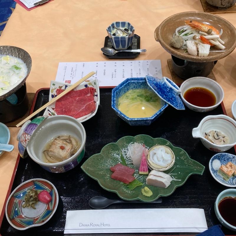 懐石料理(ホテル＆リゾーツ伊勢志摩 ダイニングルーム 四季)