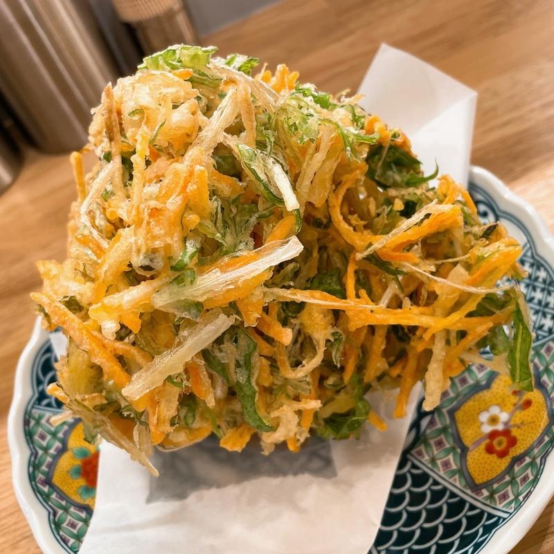 地球天ぷら饂飩(人類みな饂飩酒場)