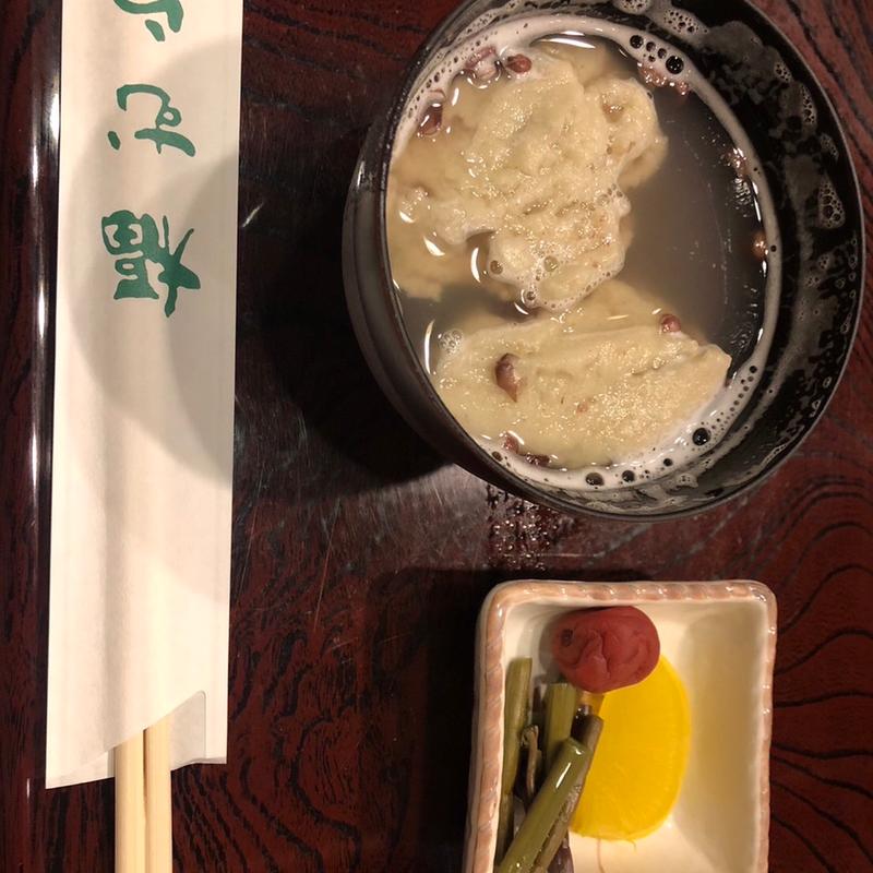 お汁粉(福むら)