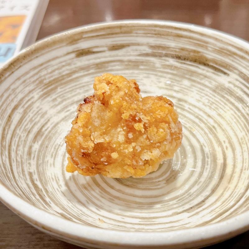 鶏唐揚げ[［1ヶ］(大衆食堂 定食のまる大 飯田橋西口店)