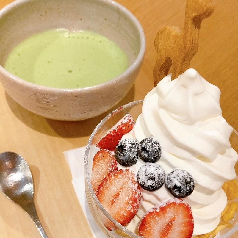 プレミアムソフトクリームSET(カフェハヤシヤ)