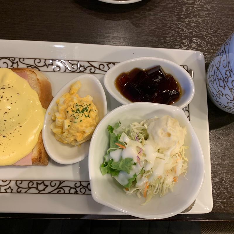 エッグベネディクト元町スタイル(元町珈琲 せんだい市名坂の離れ )