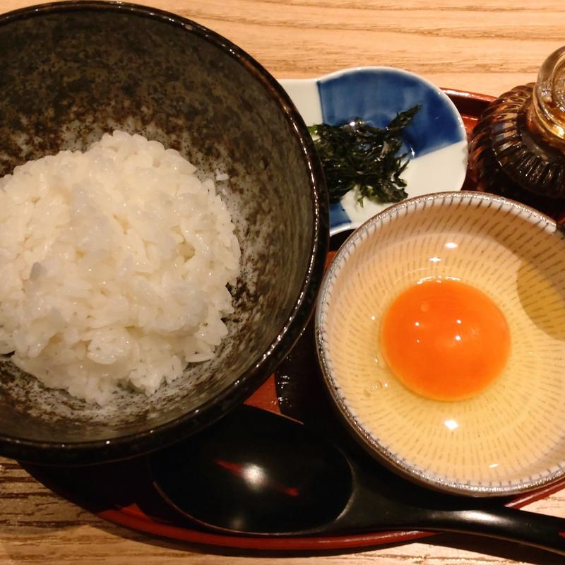 極卵のたまご掛けご飯(焼鳥 るい家)