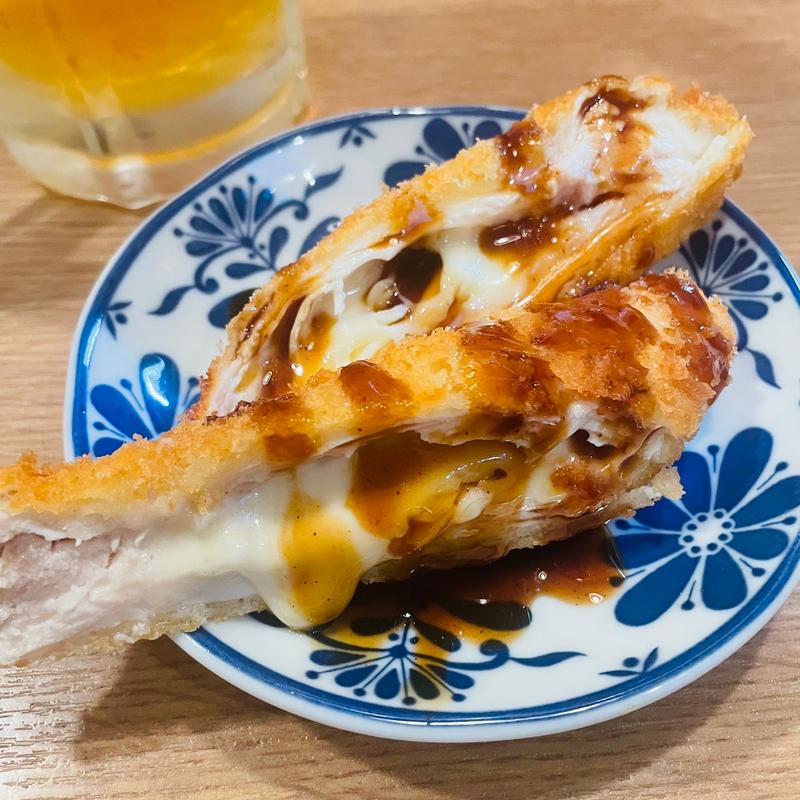 ささみチーズ揚げ(やきとん酒場マルコ 千駄木店)