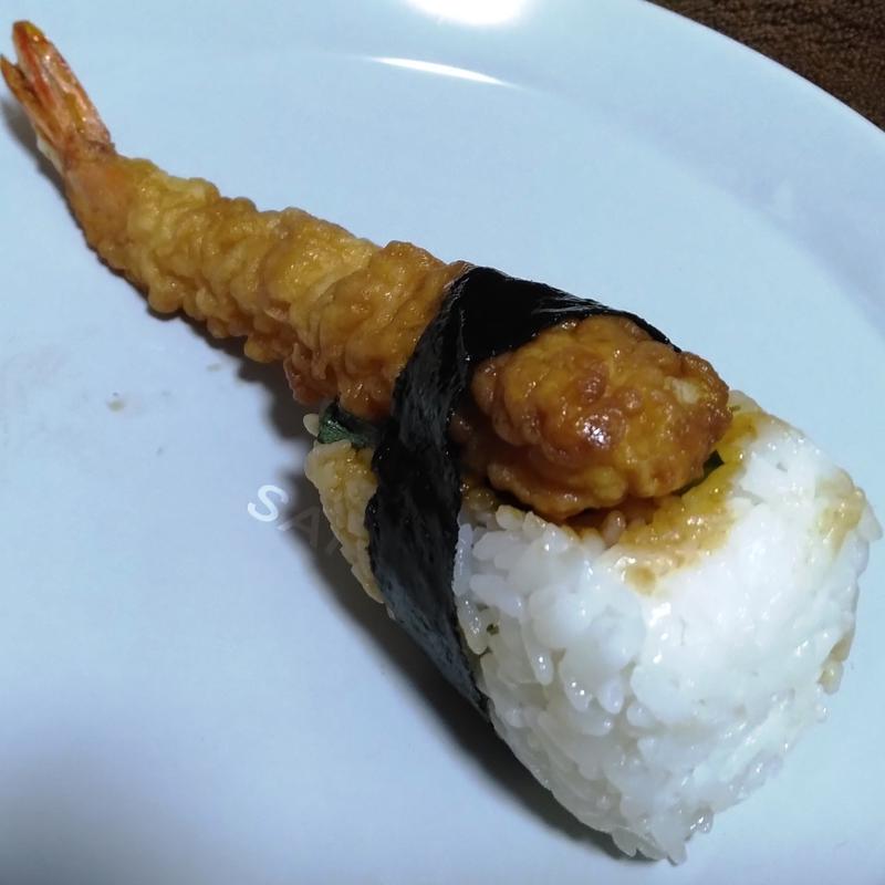 海老天むす(おむすび専科 エスパル仙台店)