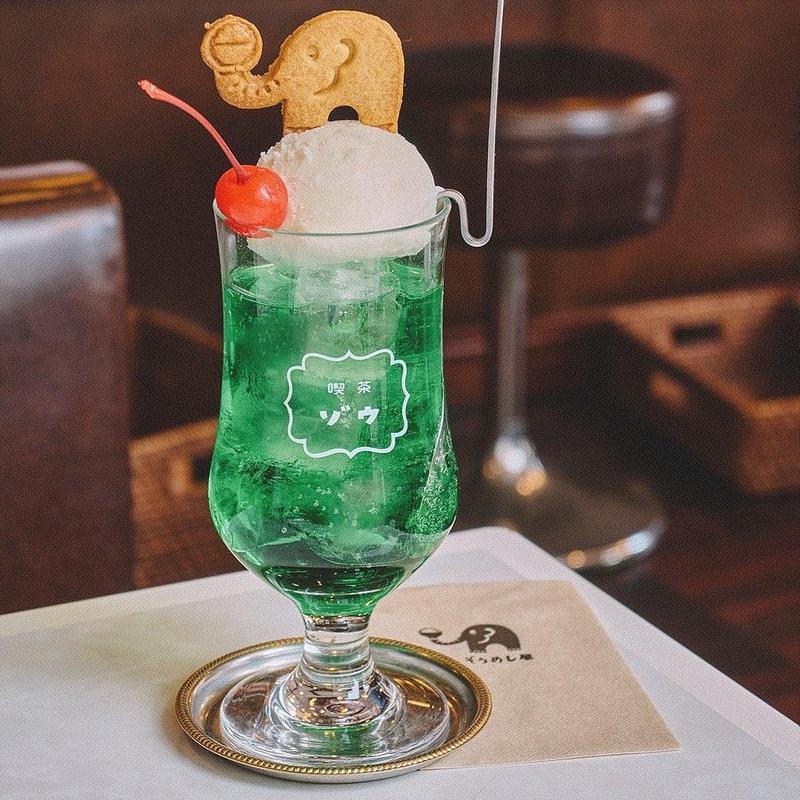 クリームソーダ(喫茶ゾウ)