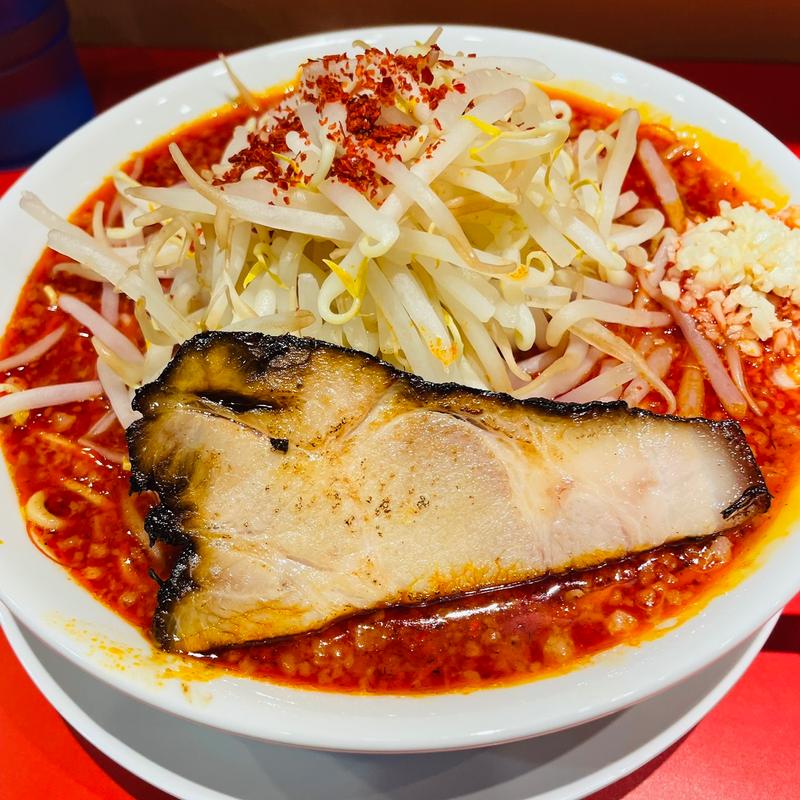 辛マンモスラーメン(泪橋 新橋店)