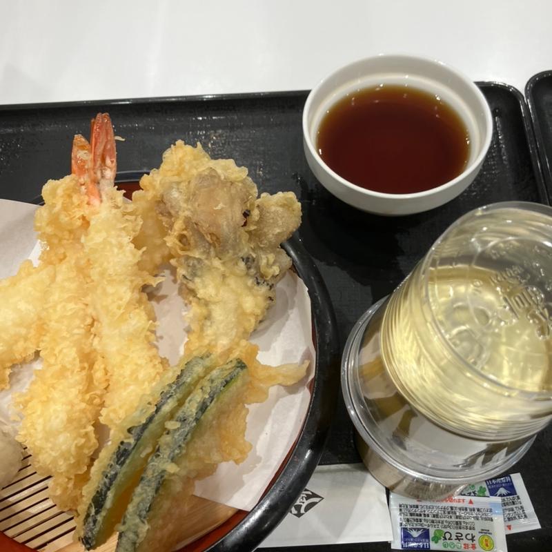 天ぷら盛り合わせ(ごまそば八雲 北広島店)