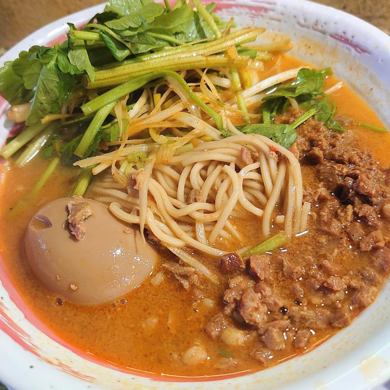 スパせり坦々麺(中華そば いぶし)