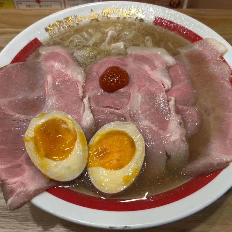 チャーシュー煮玉子タンメン(オカモト☆タンメン。 大阪姫島店)