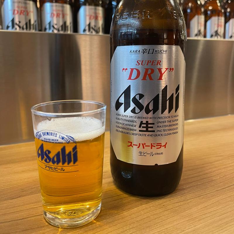 アサヒ（大瓶）(手羽唐酒場ビクトリー ぴおシティ桜木町店)