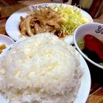 しょうが焼き定食 マシマシ盛