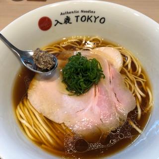 ポルチーニ醤油らぁ麺(入鹿TOKYO)