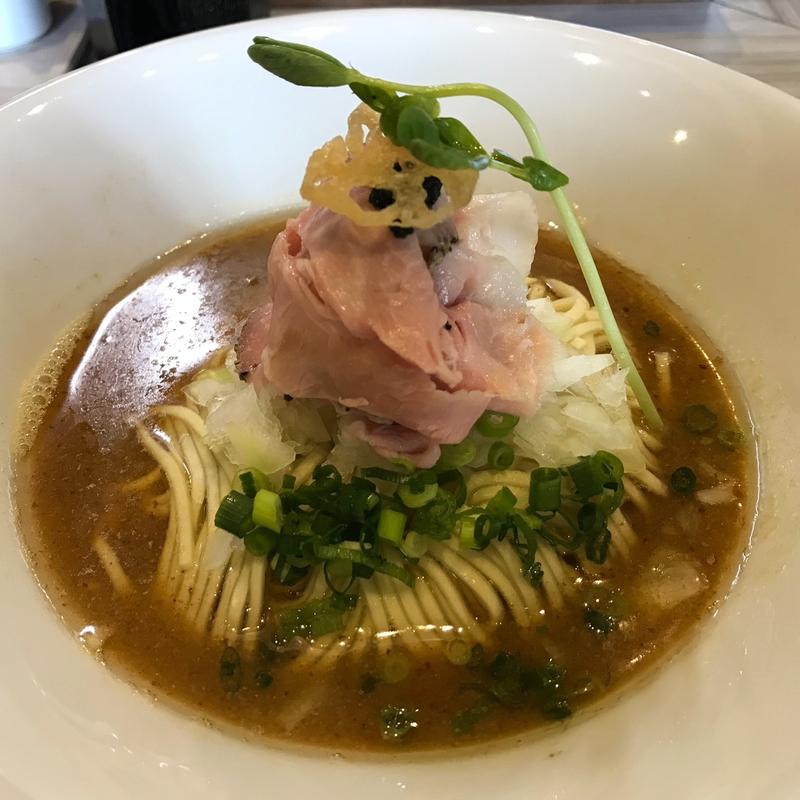 鶏と水　(醤油)(つくばらーめん 鬼者語)