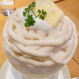 甘酒しょうがミルク&瀬戸内レモン(カフェハヤシヤ)