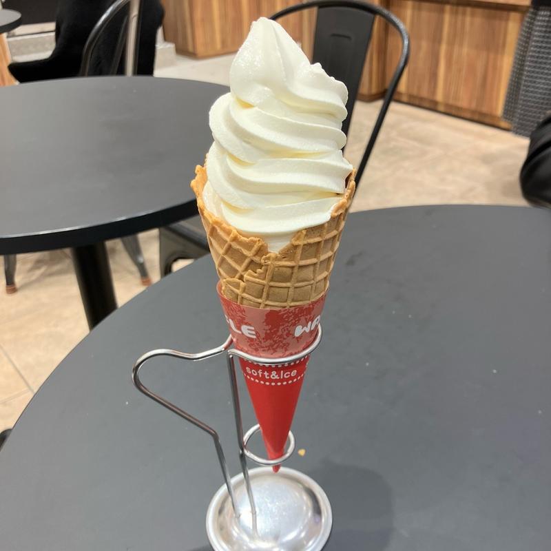 ソフトクリーム(グルマンマーケット紀ノ国屋 渋谷スクランブルスクエア店)