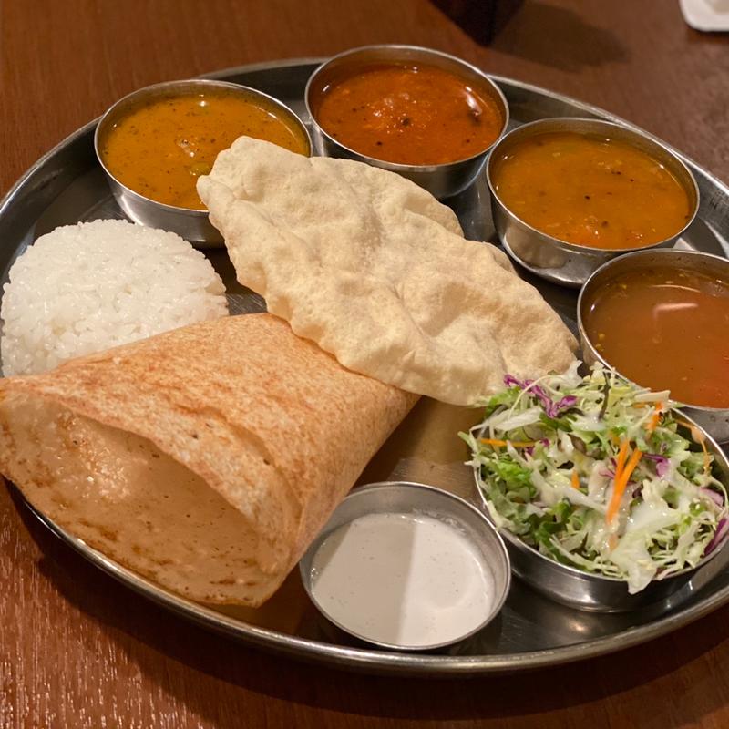  Cセット（南インド・ミールズ・ランチ）(ダクシン 八重洲店)