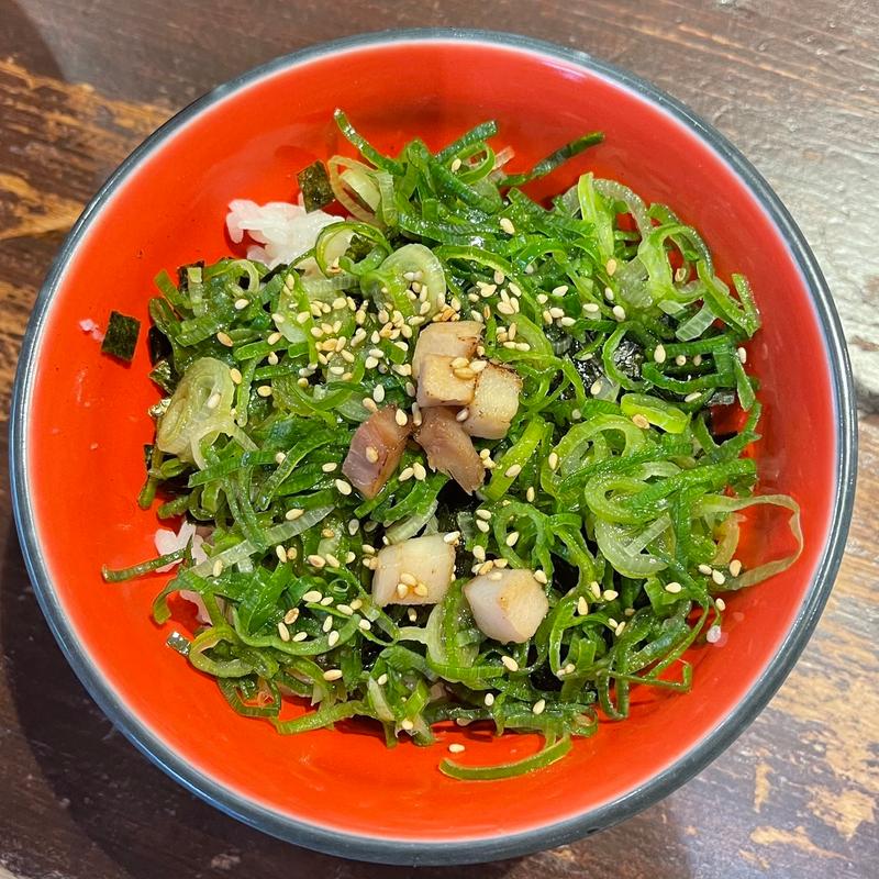 ネギめし(極濃豚骨 らーめん小僧)