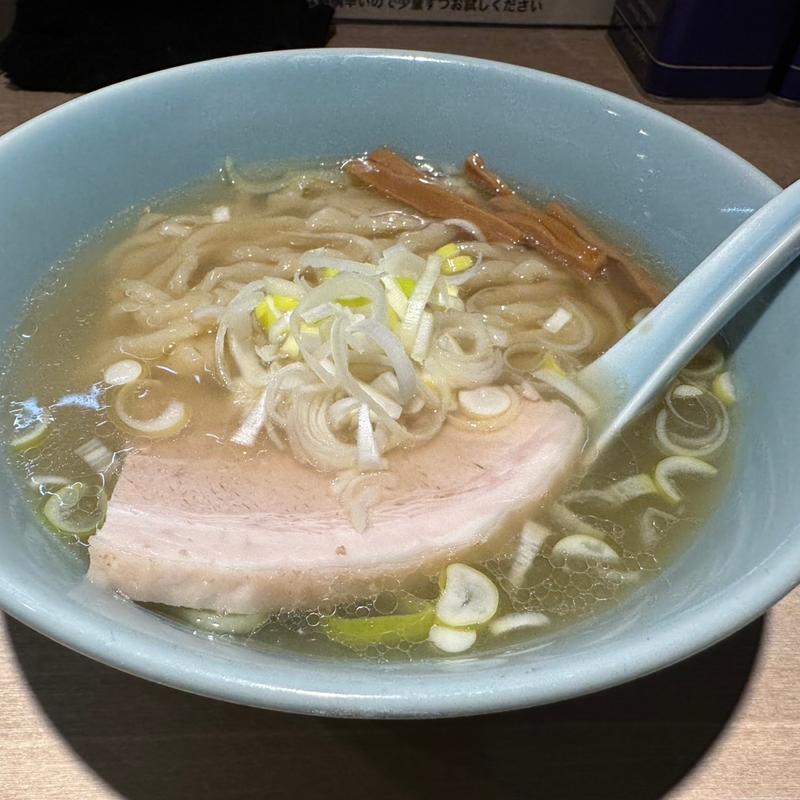 帆立×牛背脂の塩そば(アナタゼッタイセアブラタリテナイ)