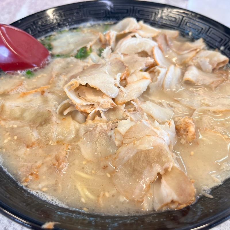 チャーシュー麺大盛(ラーメンの横綱勝山)
