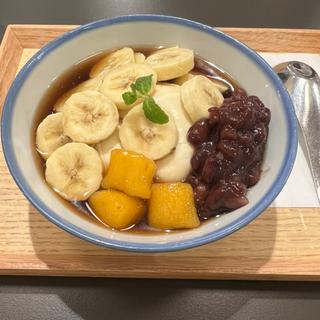 バナナ豆花(食習（台湾料理）)
