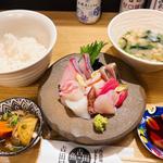 おさしみ定食(魚酒場 ジェームス吉田屋 姫路駅前店)