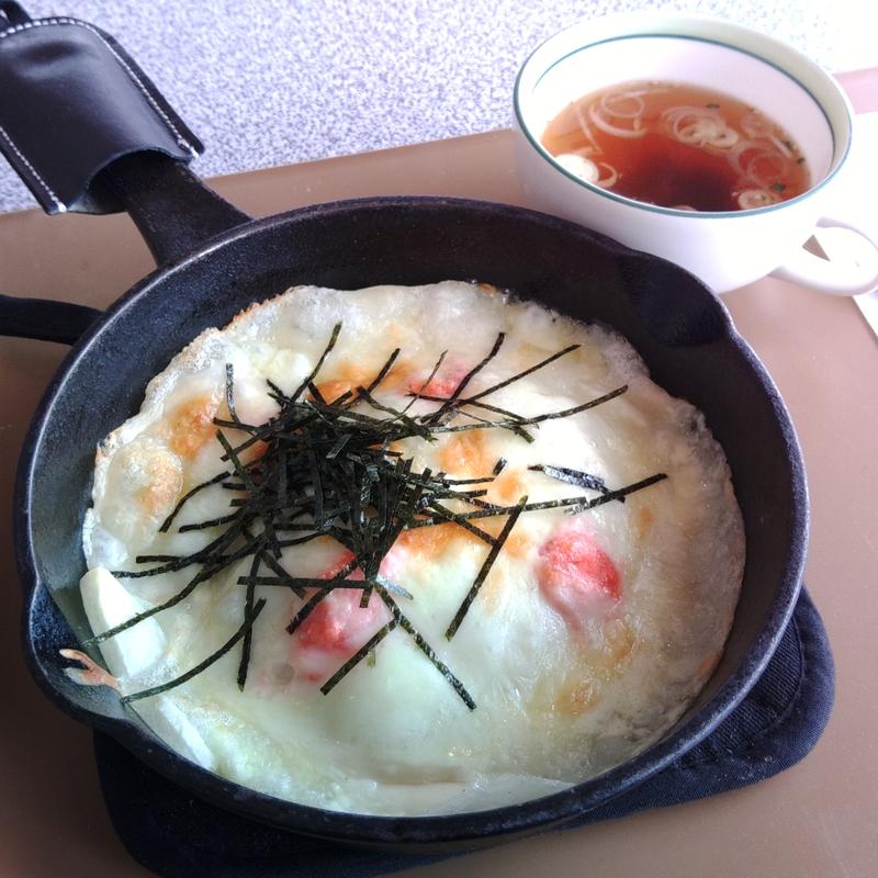 明太チーズもちグラタン(ペッタンくん )