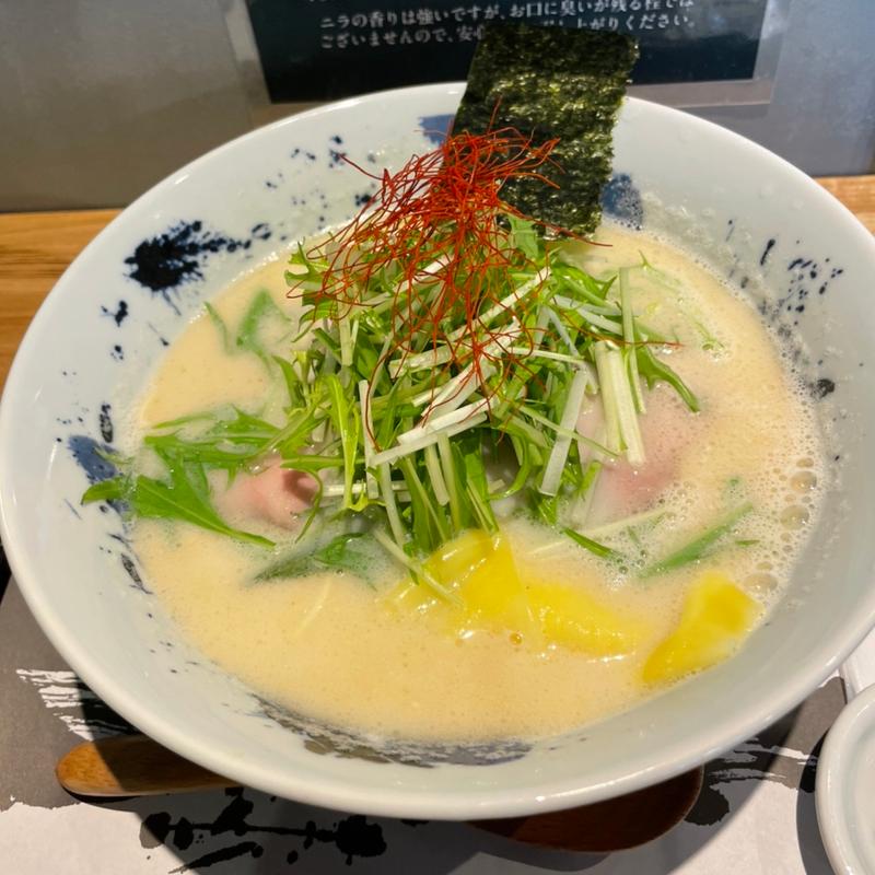 潮ホワイト(らーめん うしお)