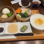 お粥セット(農家厨房 北浜店)