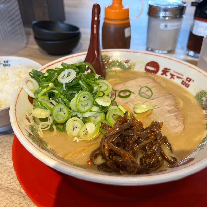 天下一品ラーメン(屋台の味)(天下一品 25号線八尾店)