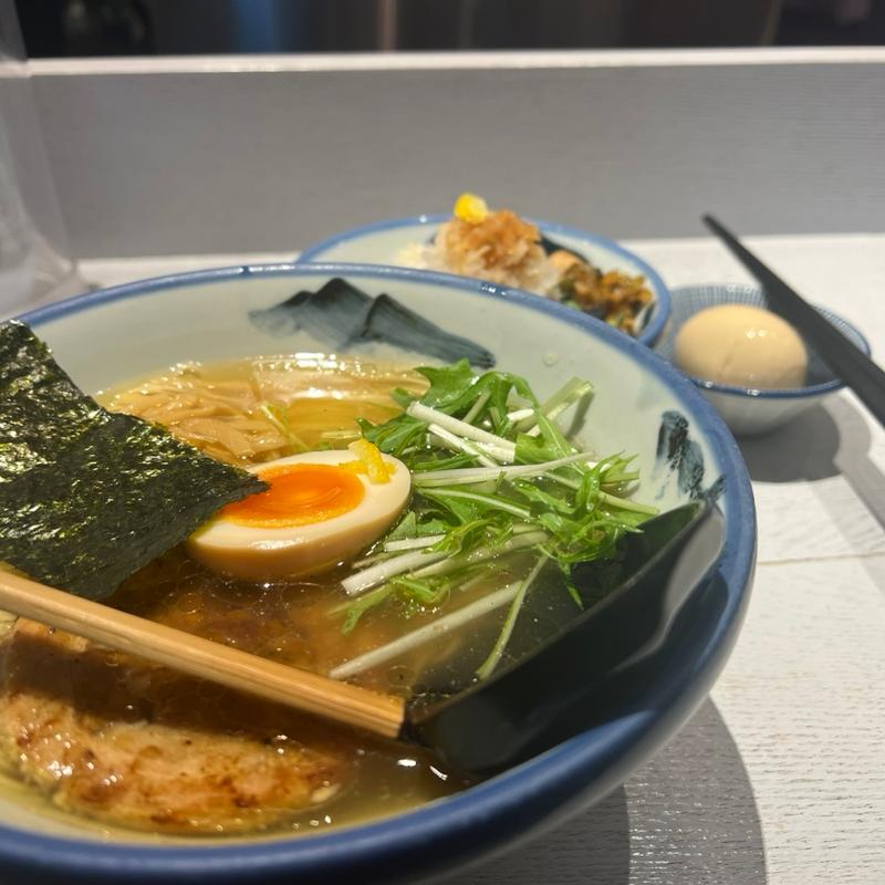 柚子塩ラーメン(AFURI 六本木ヒルズ)