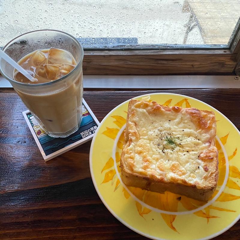 クロックムッシュ(浜辺の茶屋)