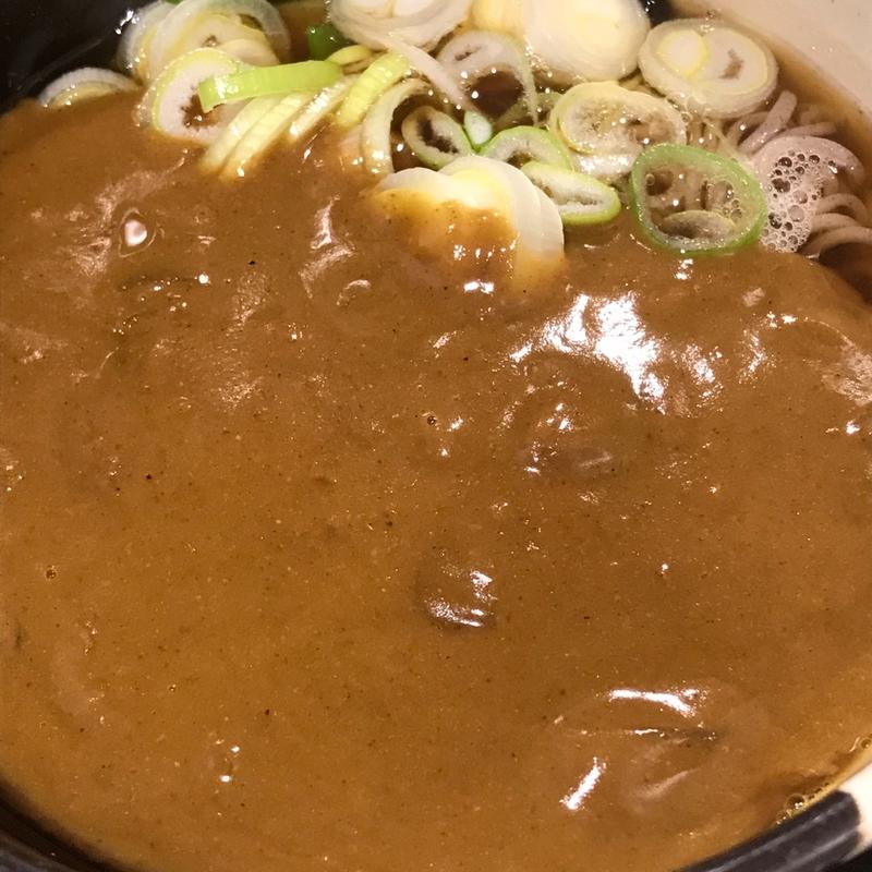 カレーそば(大橋や)