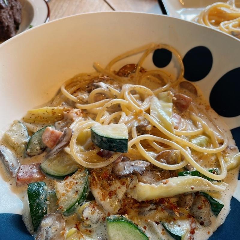 和風クリームパスタ(curation)