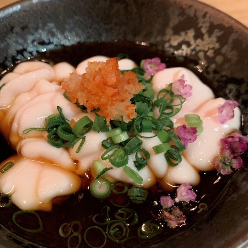 白子ぽん酢(博多もつ鍋 前田屋 総本店)